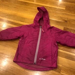Llbean rain jacket